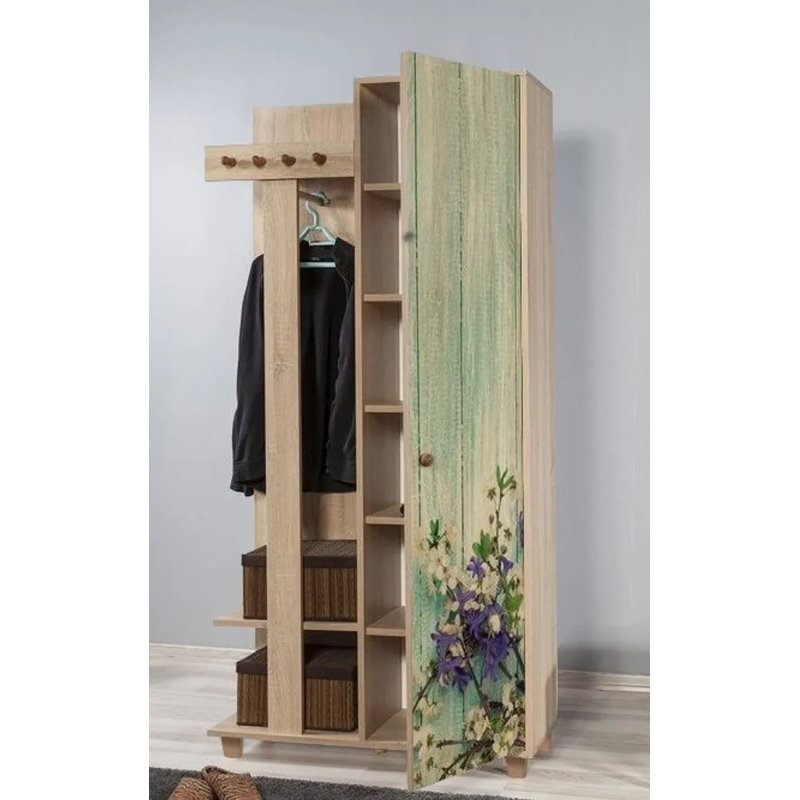 Arbre d'entrée Spaulding avec rangement pour chaussures