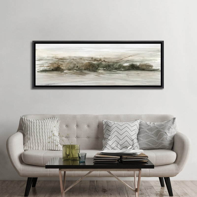 Beech Mountain Rise - reproduction d'art murale encadrée, H 24 po x l 72 po, Reproduction encadrée sans passe-partout