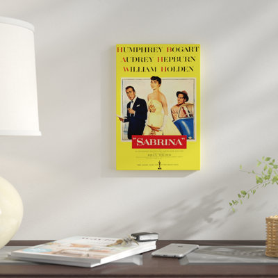 « sabrina film », affiche rétro sur toile