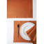 Ensemble de 6 napperons Signature par D'Moksha, 100% lin pur, point ajouré-95274444