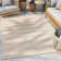 Well Woven Medusa Stria Geometric Flat-Weave Indoor/Outdoor Area Rug
