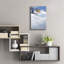 Art mural en verre épique «Mouse Snowboarding» par John Hovenstine, 16 po x 24 po-1665256511