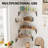Corner Floating Shelves Set Of 4, L-Shaped Wall Mounted Shelves For Storage And Decor, Multi-Functional Organizer For Bedroom, Bathroom, Kitchen, Living Room And Office-1581266219