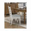 Chaise de salle à manger rembourrée Farmhouse avec pieds en bois-1367875026-1367875025