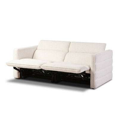 Upholstered 80.5 " Sectional Power Reclining