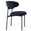 Chaise rembourrée avec pieds en métal-894426351