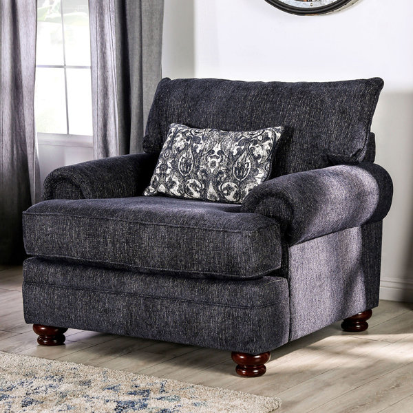 Canora Grey Rocca Upholstered Chair And A Half | Wayfair