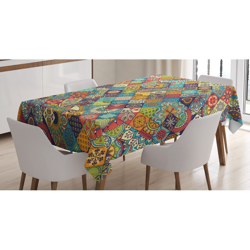 Dining Room Kitchen Tablecloth, 70" L x 52" W