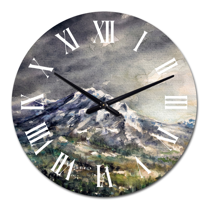 Horloge murale surdimensionnée, Moyen
