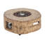 Patio MGO Propane Fire Pit, 30, 000BTU, Wood Pattern Brown (Tank Cover Not Provided)