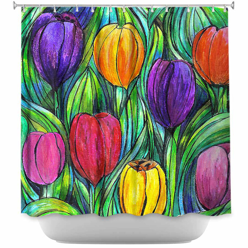 Floral Shower Curtain