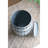 22.5x22.5x26" Drum Side Table