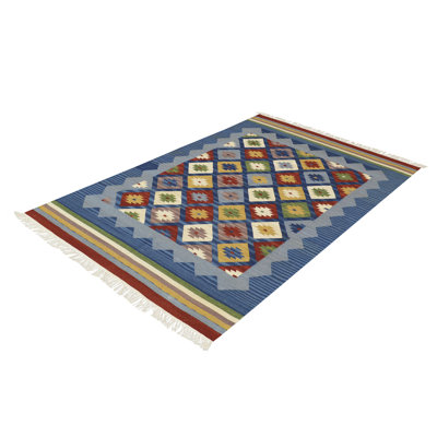 Kilim Southwestern Wool Hand Woven Area Rug