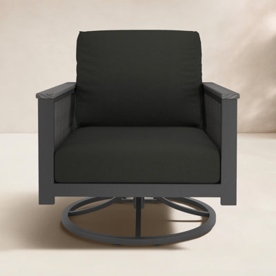 Townsend Sunbrella® Swivel Patio Rocking Chair