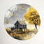 Horloge murale en verre Lake House-125046093