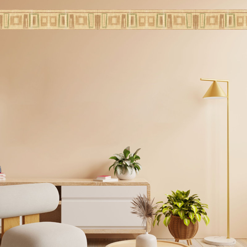 Harmanjit Geometric Shapes Border