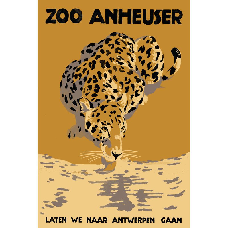 Euro Poster I 1 Piece Wrapped Canvas Wall Art, 122cm H x 81cm W