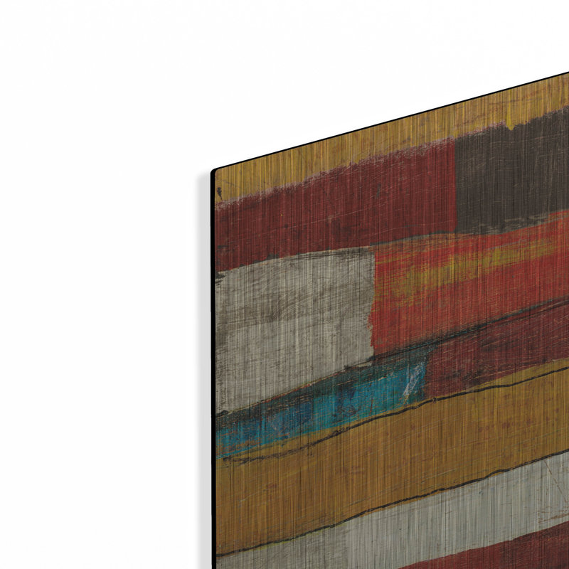 Art mural luxueux «Eileen 5 V2» par Cheryl Warrick, 36 po x 36 po, H 36 po x l 36 po