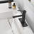 Single-Hole Single-Handle Bathroom Faucet With Drain Assembly