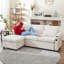 L Shaped Sofa Sleeper & Chaise-1585294637