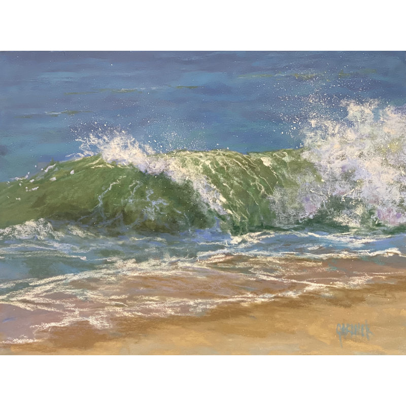 September Seas Print by Dina Gardner, Wrapped Canvas, 18" H x 24" W x 1.5" D