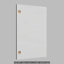 Panneau mural décoratif Gallery Express Briar assemblé, 1,9 cm (L) x 30,2 cm (P) x 91,4 cm (H). Panneau d'extrémité assorti, coloris Cloud.-134217602