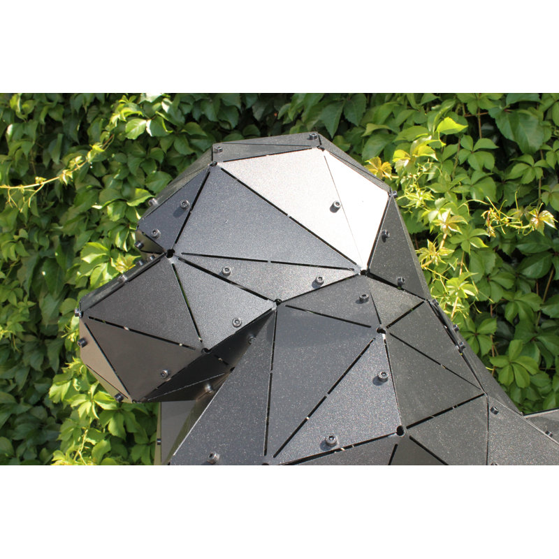 Statue de gorille - L, Grey