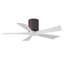 60" Irene 5-Blade Hugger Ceiling Fan with Wall Remote-1087667332-1087667378-1087667390