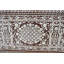 Console syrian en bois massif à motif mauresque de 39 po