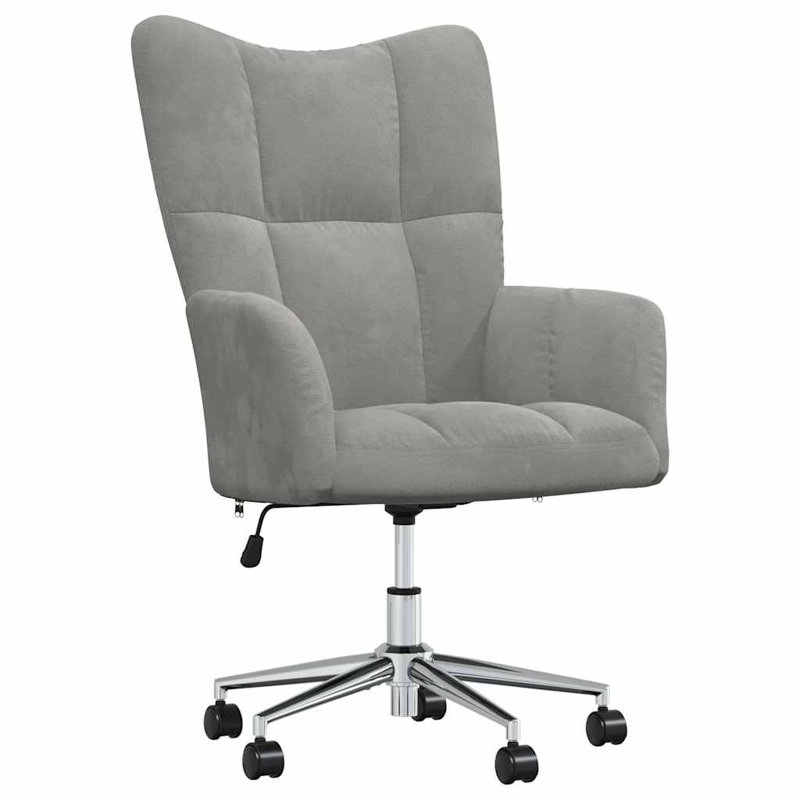 Moenkopi Task Chair, Light Gray Polyester