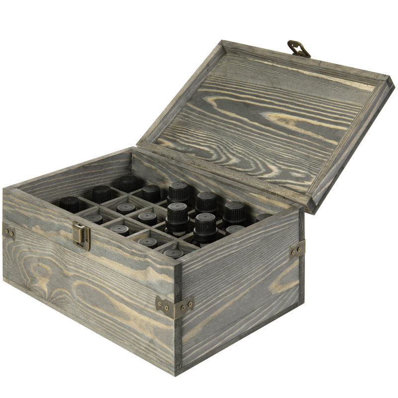 Organisateur de maquillage 24 huiles essentielles