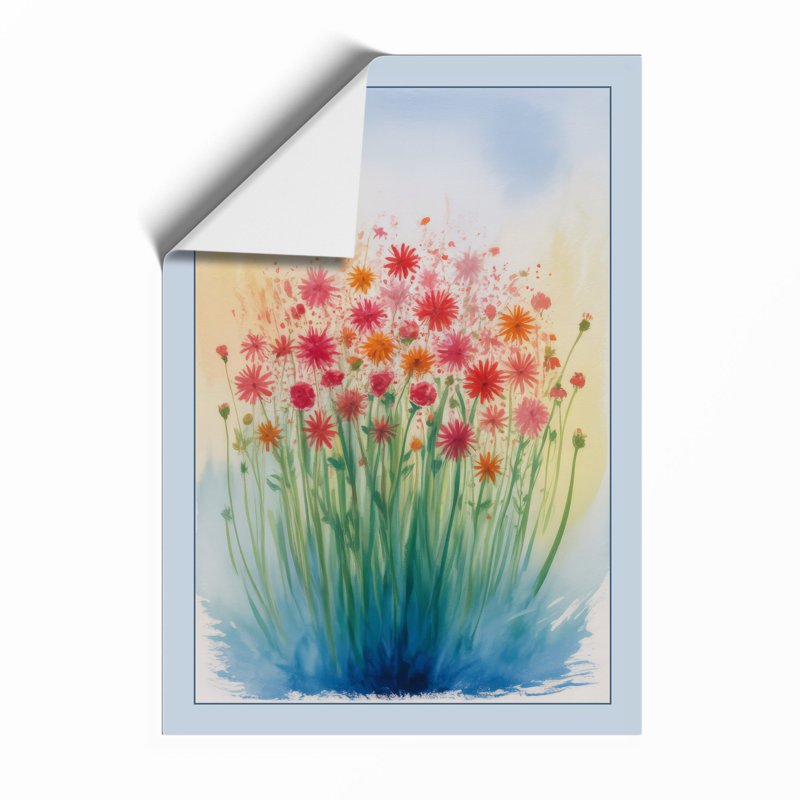 Spring Flower Study Botanical - Framed Print, Unframed, A1 - 84.1 x 59.4 cm