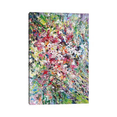 Abstract Bouquet I by Andrej Ostapchuk - Wrapped Canvas Gallery-Wrapped Canvas Giclée