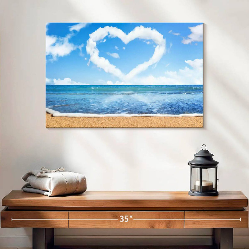 Alvord Love The Sea, H 16 po x l 24 po