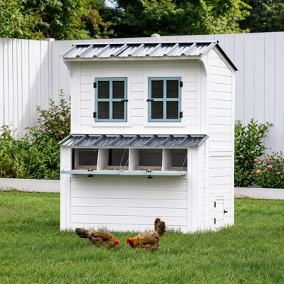 Poulailler à accès libre Manor pour 6 à 8 poules Manor