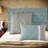 Elegant Cal King Bedding Sets, Soft Polyester Comforter, Transitional Design For Master Bedroom