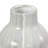 Ceramic Decorative Gray Vase with Marble Inspired Patterns