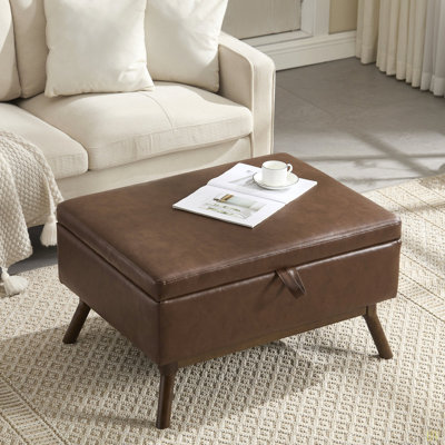 Banc de rangement Mid-Century