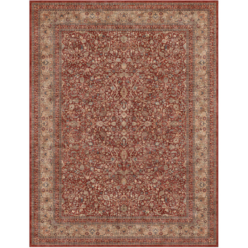 Espy Beirut Vintage Oriental Area Rug, Rectangle 7'7" x 9'10"