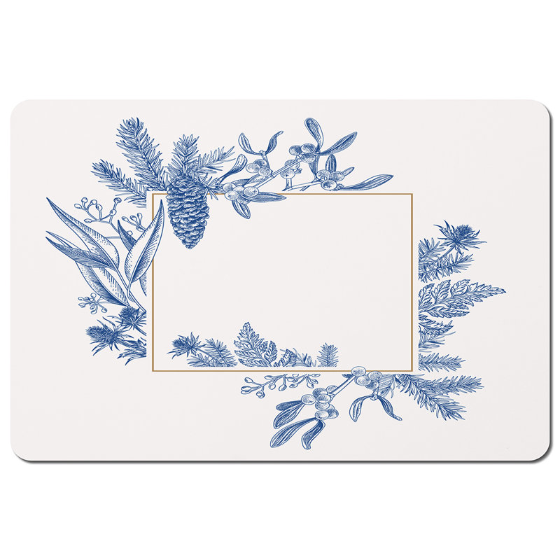 Hinojos Wood Rectangle Placemat