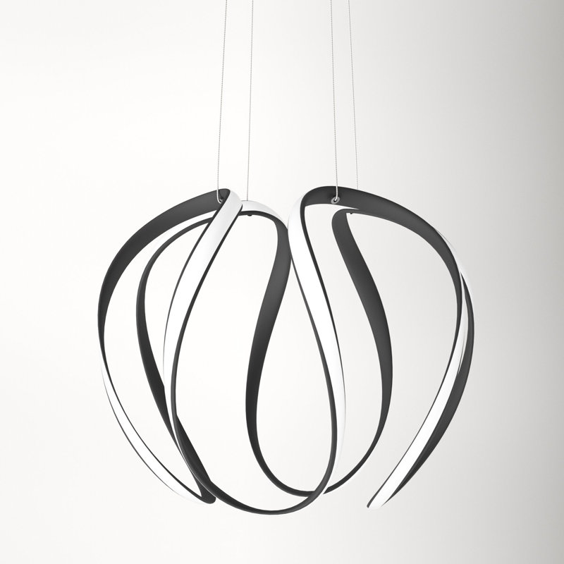 Elstone 1 - Light Unique Geometric LED Chandelier