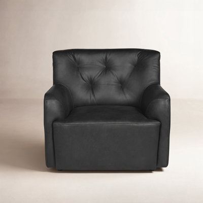 Sullivan Genuine Leather Swivel Chair