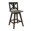 Chiho 7-pcs Counter Height Table Set With Slat Back-341008902