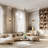 Josse Crystal Flush Mounted Sconce