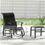 Fauteuil oscillant d'extérieur à haut dossier Garden-712047522