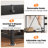 Solid Wood Coat Rack, Hall Tree With Bench And Shoe Storage Parent-Child Coat Rack Shoe Bench-114195167