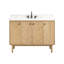 Adele 30'' Free Standing Single Bathroom Vanity with Quartz Top-1560328766-1600429748-1600429749