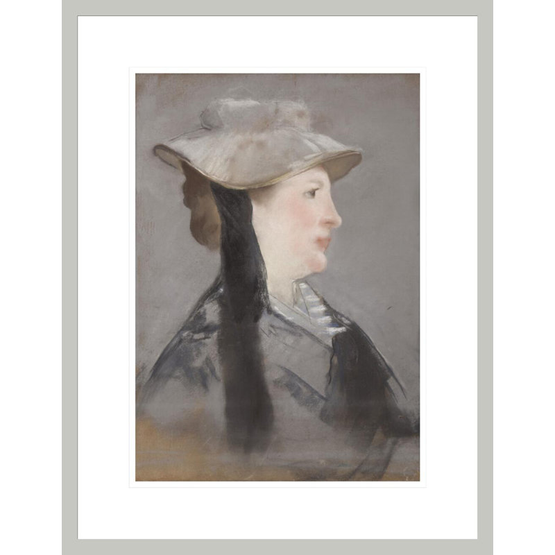 «Madame madame manet» par Estampe numérique encadrée, 21,75 po H x 16,91 po L