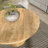 Astromeritis 29"W Round Pedestal Coffee Table-1642925522-1642925521