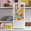 Vitrine réfrigérée, vitrine de comptoir à pâtisserie de 3 pieds cubes / 85 L, réfrigérateur commercial à 3 niveaux avec éclairage DEL, refroidissement TURBO, refroidissement à l'air sans givre, pour la boulangerie et la pâtisserie
